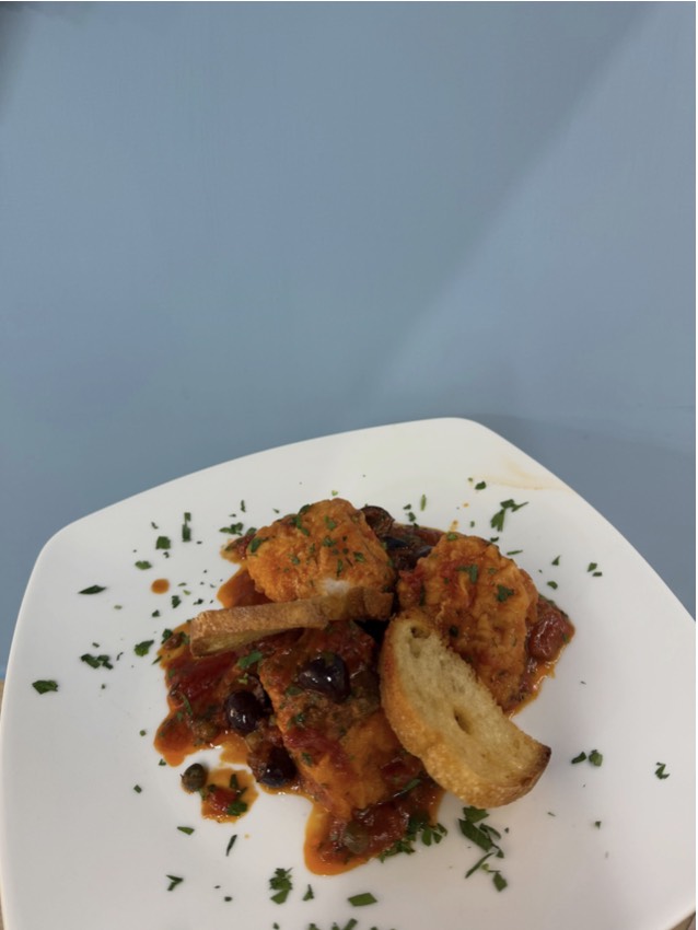 Piatto di pesce della cucina di Antica Trattoria PP2