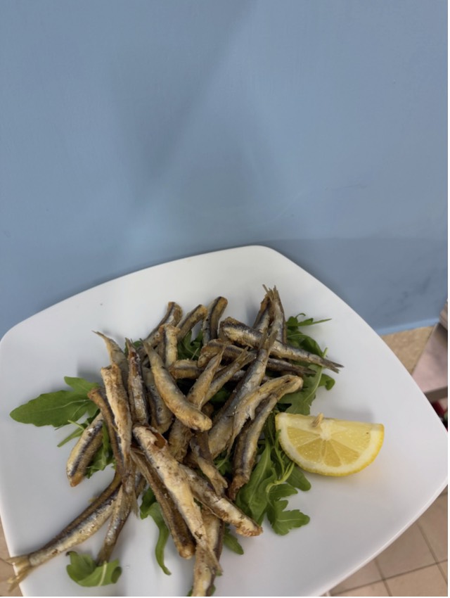 Alici servite da Antica Trattoria PP2