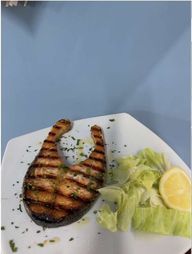 Trancio di salmone alla griglia di Antica Trattoria PP2